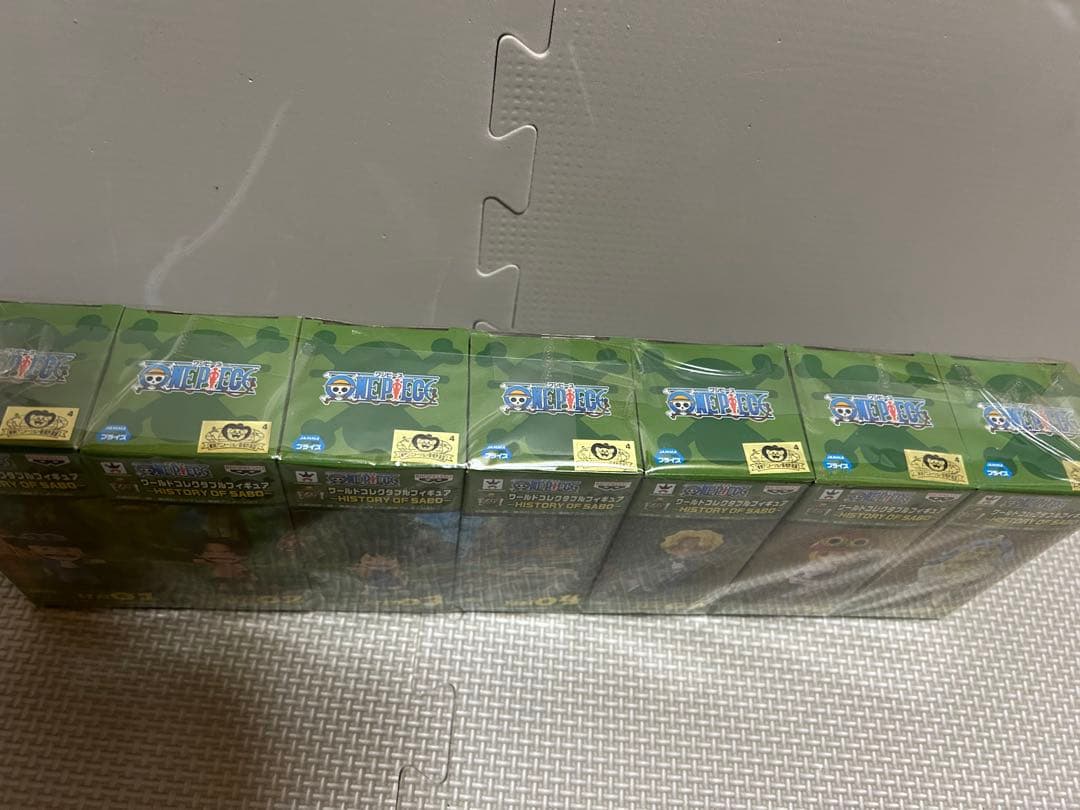ワールドコレクタブルフィギュア HISTORY OF SABO 全7種セット