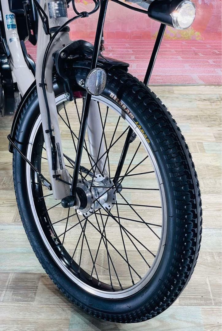 K2666 電動自転車パナソニック ギュットアニーズ 子供乗せ20インチ送料無料