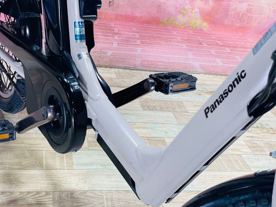 K2666 電動自転車パナソニック ギュットアニーズ 子供乗せ20インチ送料無料
