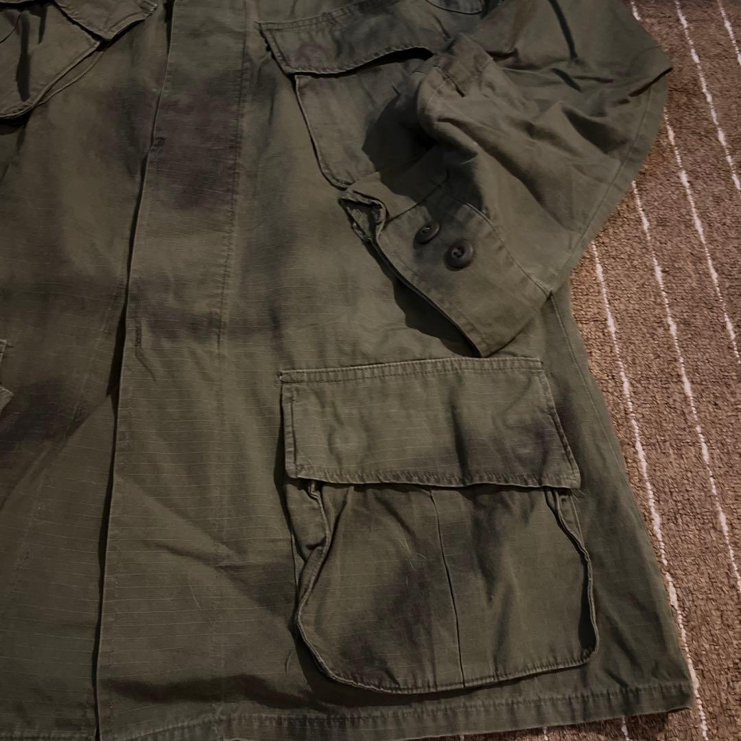 60S ベトナム戦　実物　SOG スプレー迷彩　ジャングルファティーグ　特殊部隊