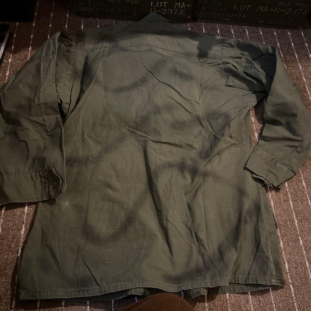 60S ベトナム戦　実物　SOG スプレー迷彩　ジャングルファティーグ　特殊部隊