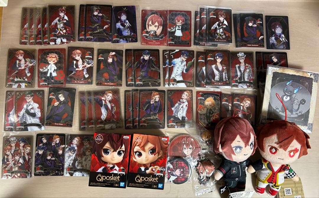 ツイステ ツイステッドワンダーランド ハーツラビュル メタカ ウエハース ぬい