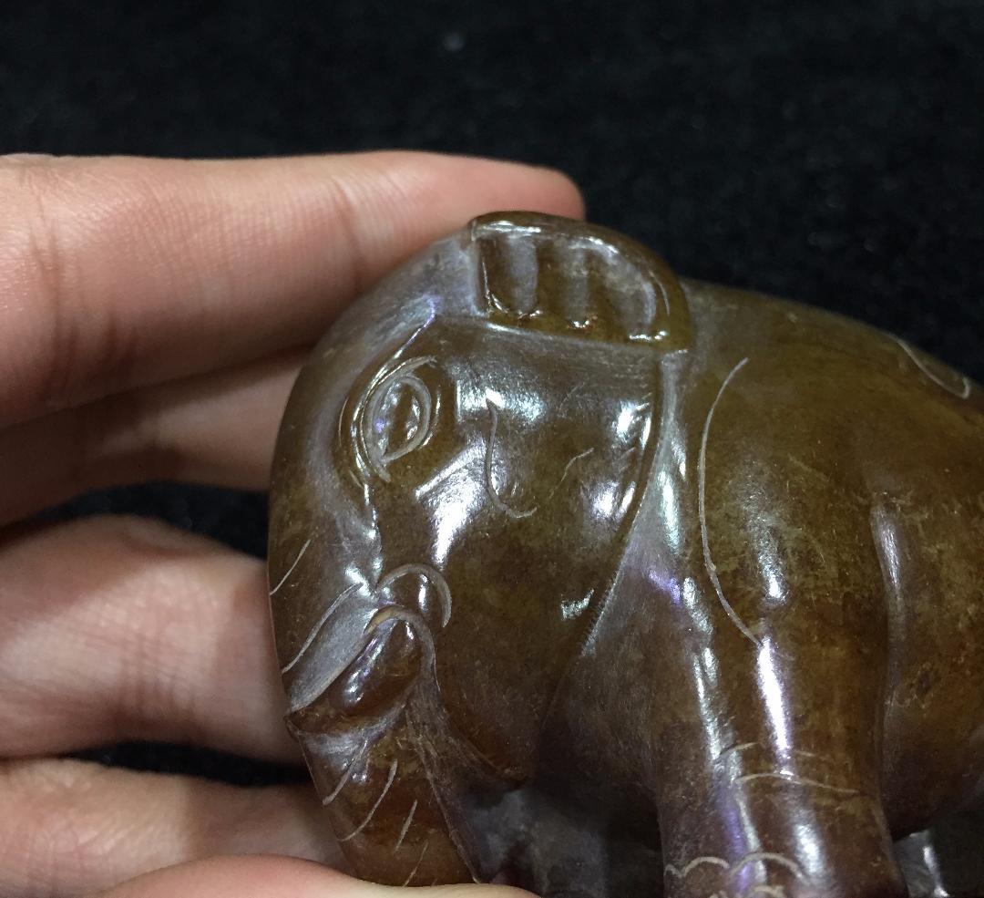 漢代 太平有象置物 古玉和田玉籽料 中国美術骨董工芸収蔵品