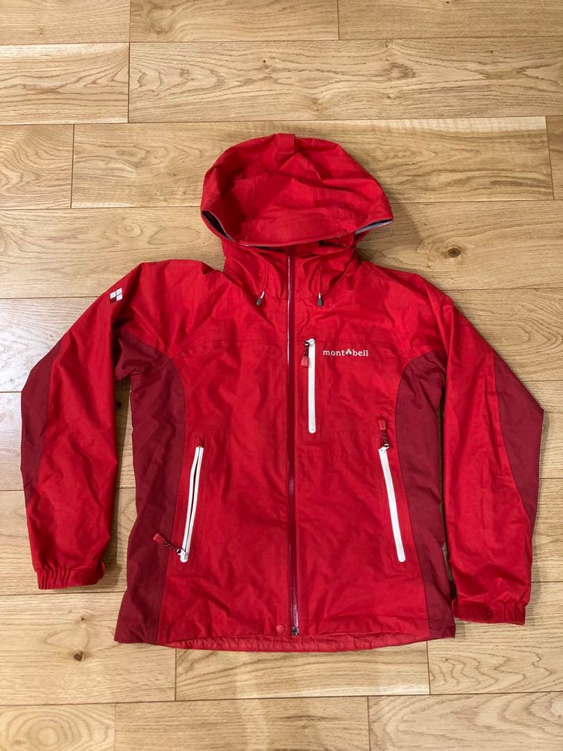 mont-bell レッド スキーウェア　S