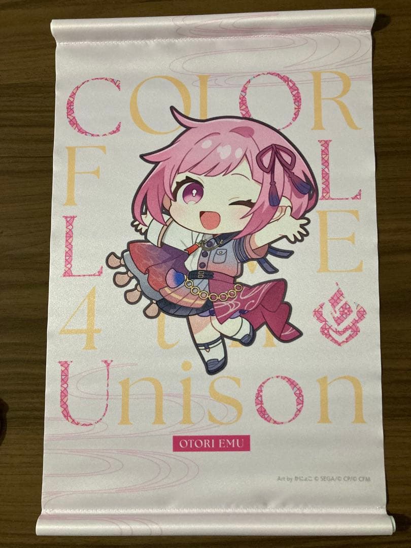 鳳えむ　グッズセット タペストリー　ポストカード　缶バッジ　アクスタ