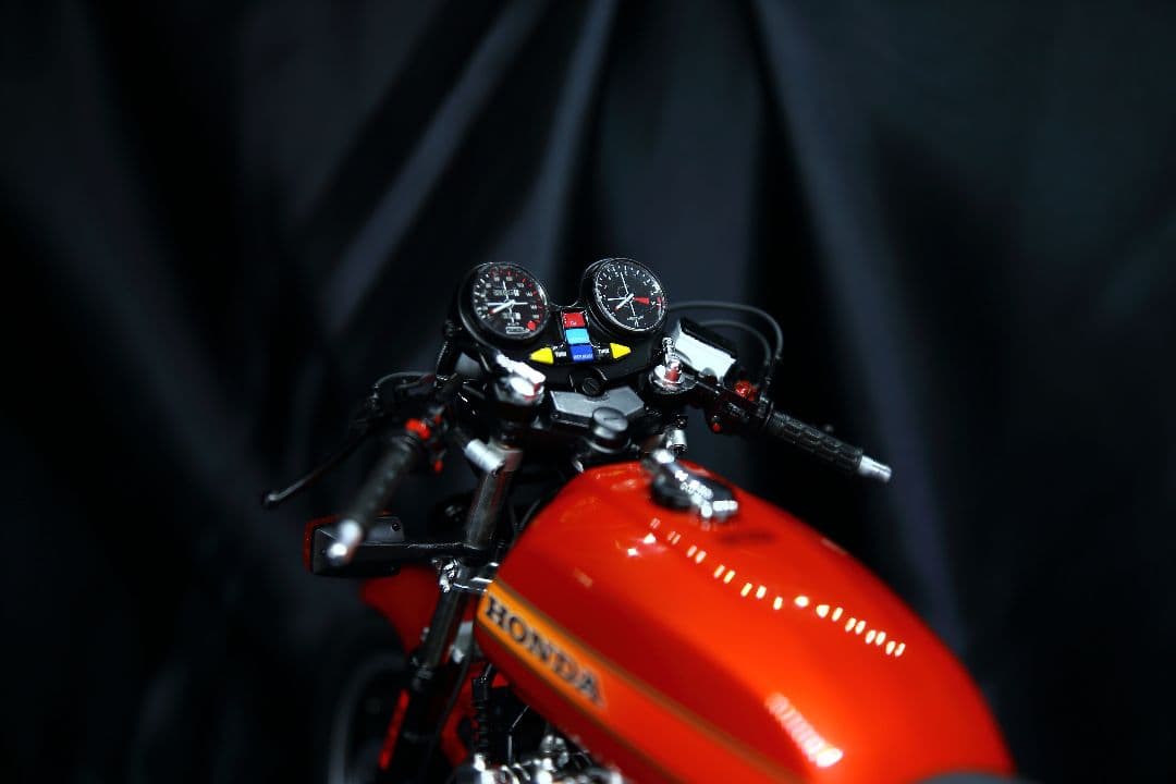 タミヤ1/6 HONDA CB750Fバリバリ伝説巨摩郡仕様　プラモデル完成品
