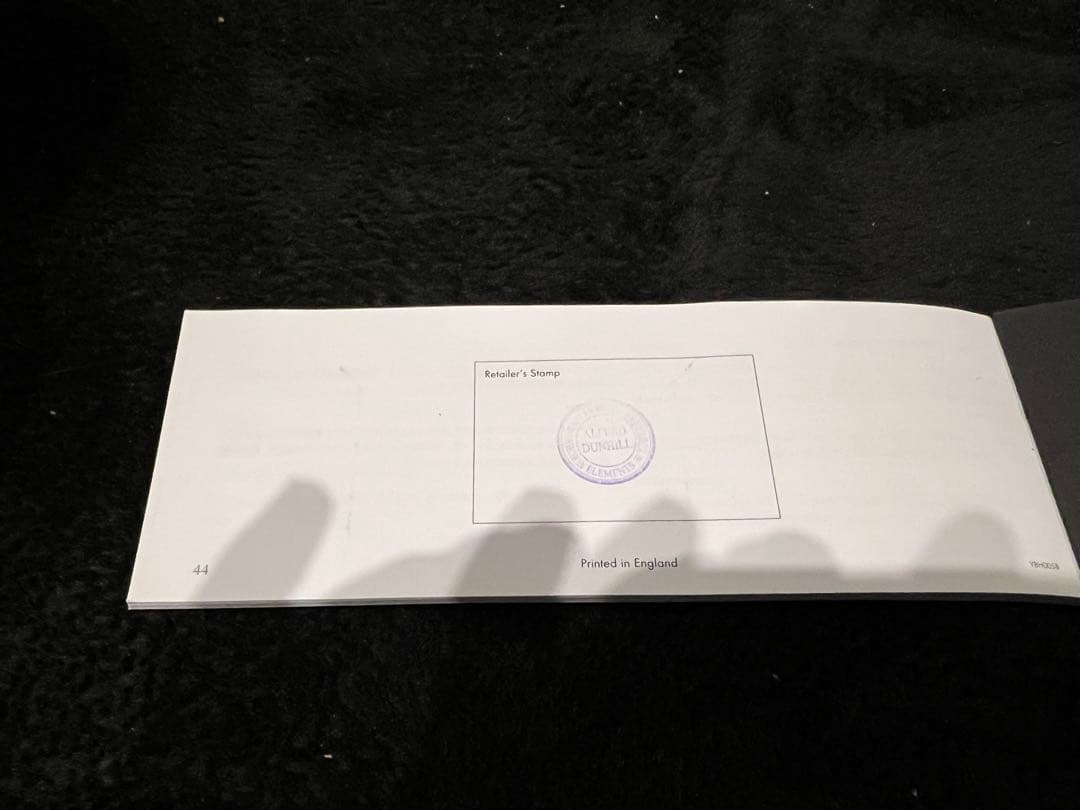 dunhill ボールペン 黒 専用ケース付き