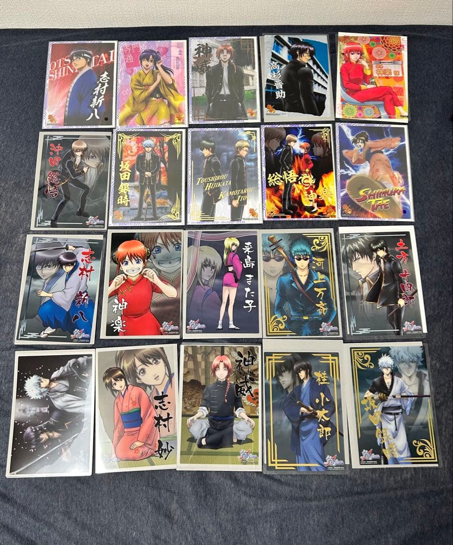 銀魂　ジャンボ　カードダス　クリアコレクション 108枚　カード 坂田銀時