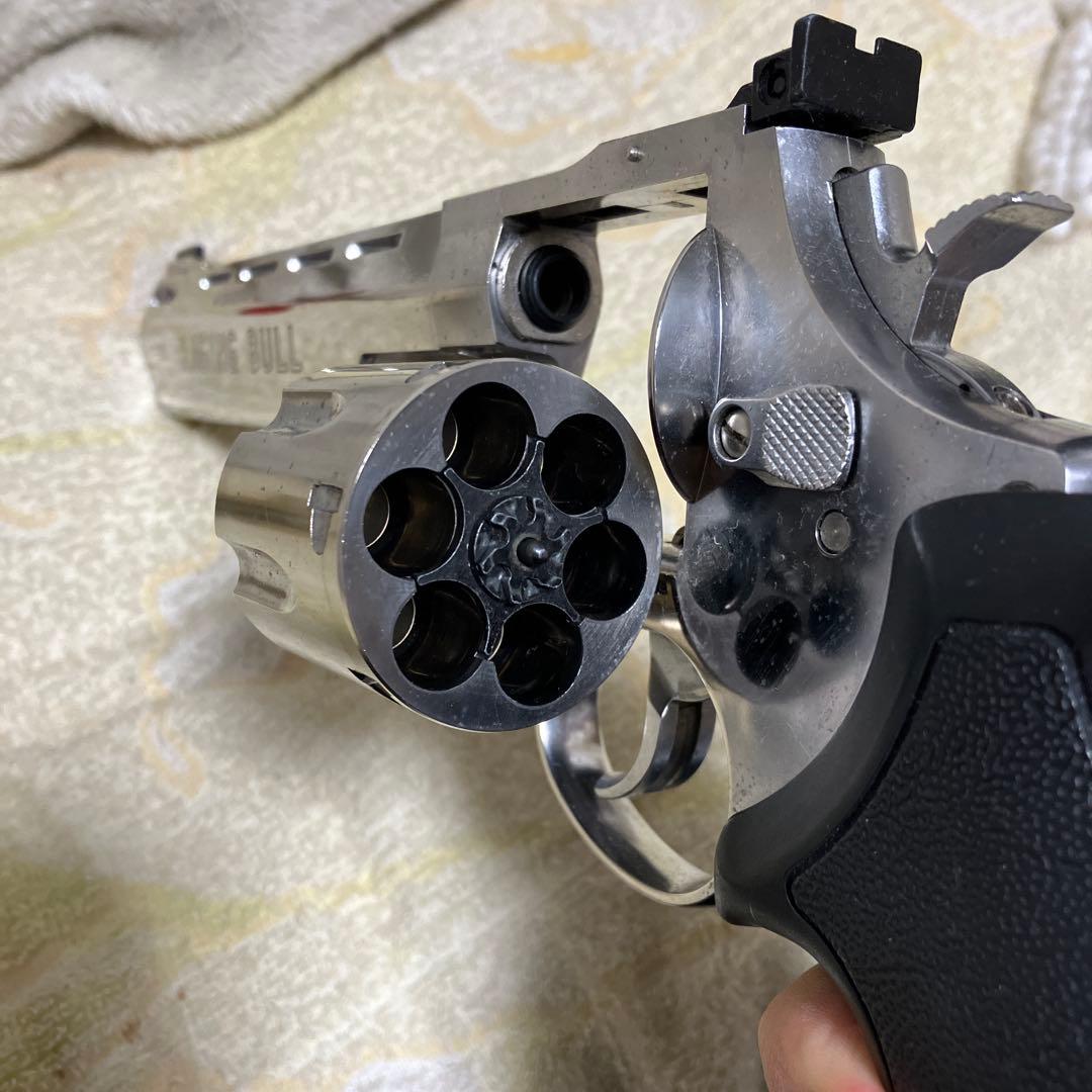 【最終値下げ】マルシン レイジングブル リボルバー 8mm BB弾500発付き