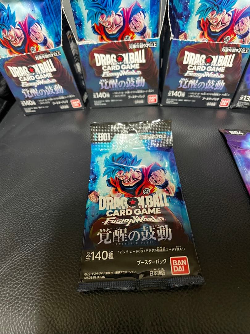 ドラゴンボール フュージョンワールド 未開封　限界 28 烈火 55 覚醒　64