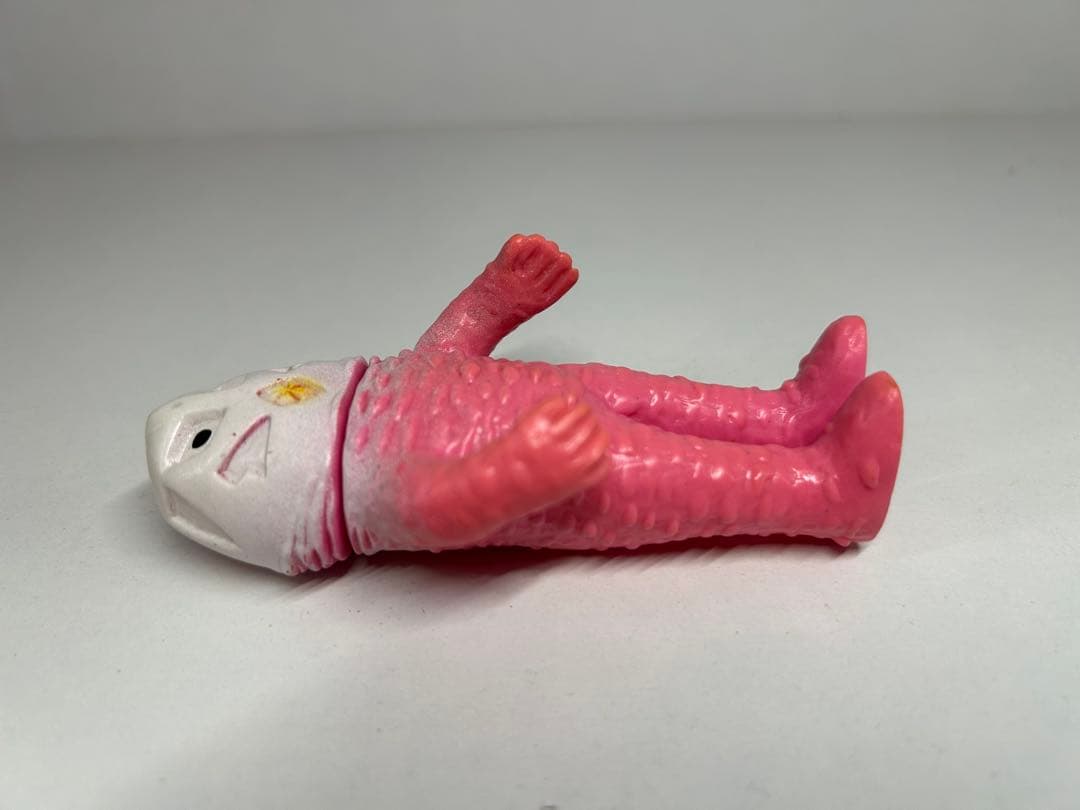 B*B様 ブルマァク　ザラブ星人　ミニサイズ　当時物　ソフビ ミニ　ピンク