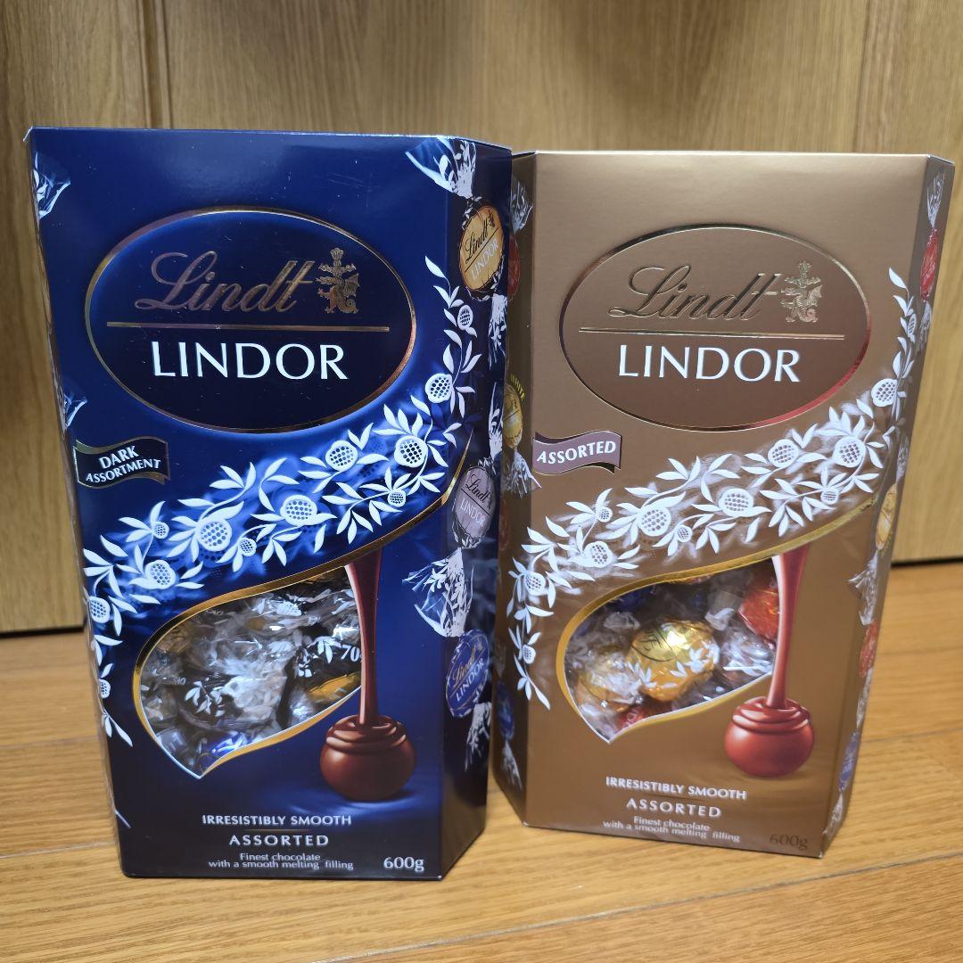 Lindt LINDOR アソート 600g ３箱おまとめ
