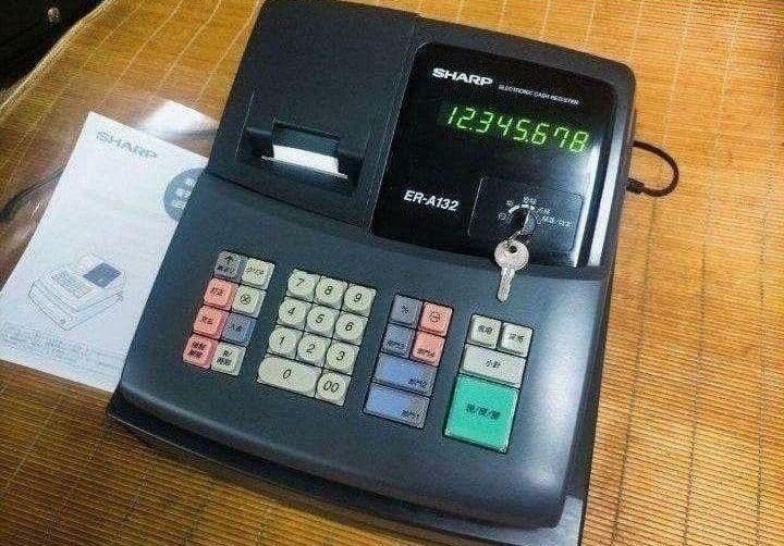 シャープレジスター　ER-A132　簡単便利特殊　送料込　008811