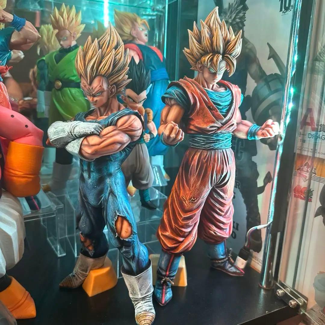 超サイヤ人　スーパーサイヤ人 孫悟空 ベジータ　フィギュア　セット