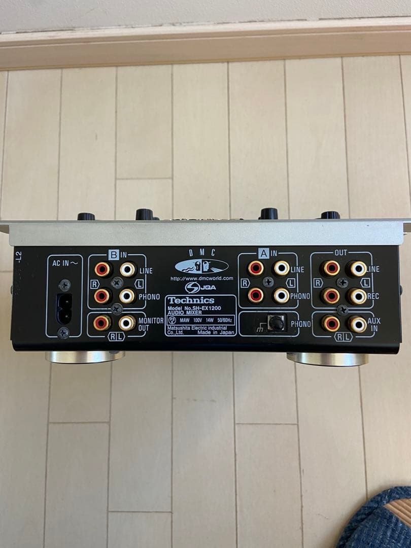 整備済み　Technics sh-ex1200DJミキサー