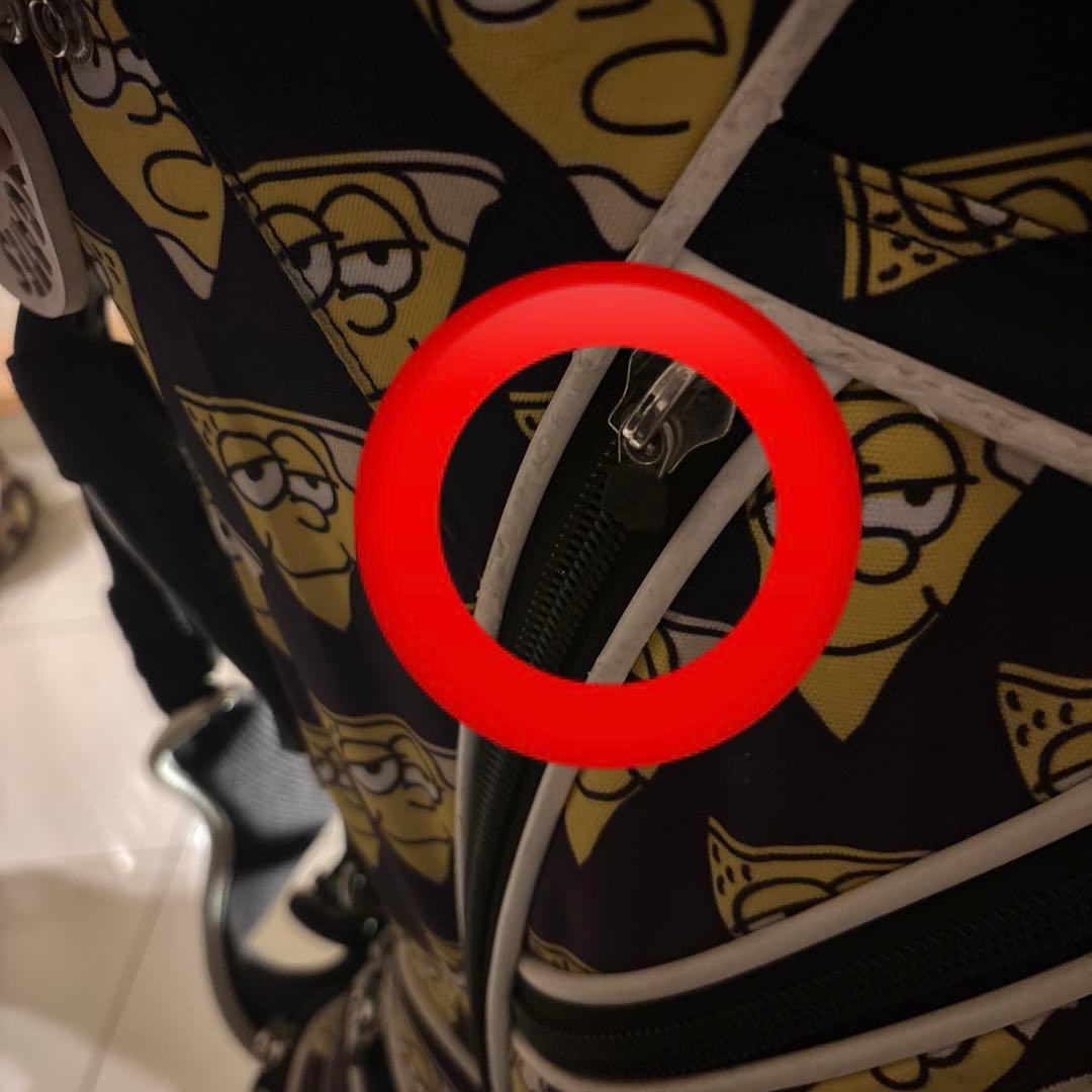 希少品✨ ナチョスくん柄　スタンドキャディバッグ