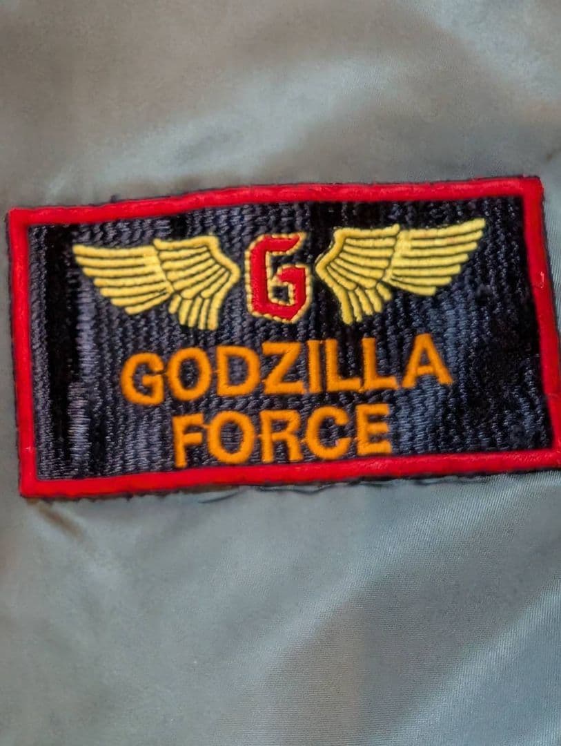 ALPHA コレクション放出【VSゴジラGフォース仕様】MA-1　USA製