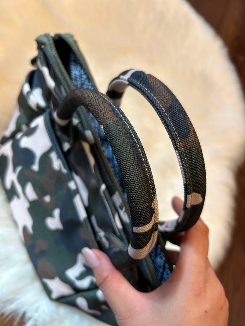 PEARLY GATES 迷彩柄トートバッグ