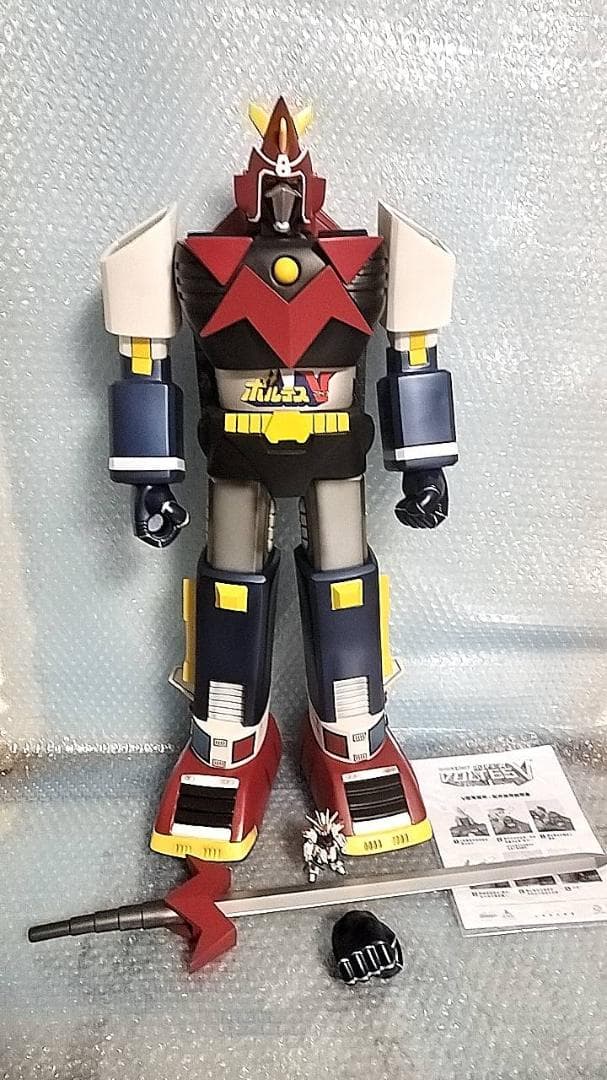 60cm 新品 超電磁マシーン ボルテスV スーパージャンボ ソフビ　ポピー