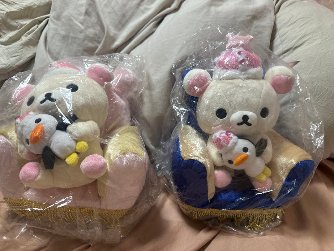 大リラックマ展限定　リラックマ　コリラックマ　ソファー付きぬいぐるみ