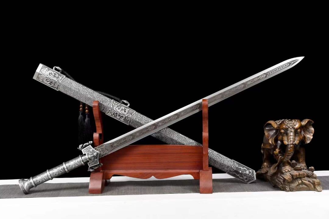 天楚漢の剣 古兵器 武具　刀装具　日本刀　模造刀 居合刀