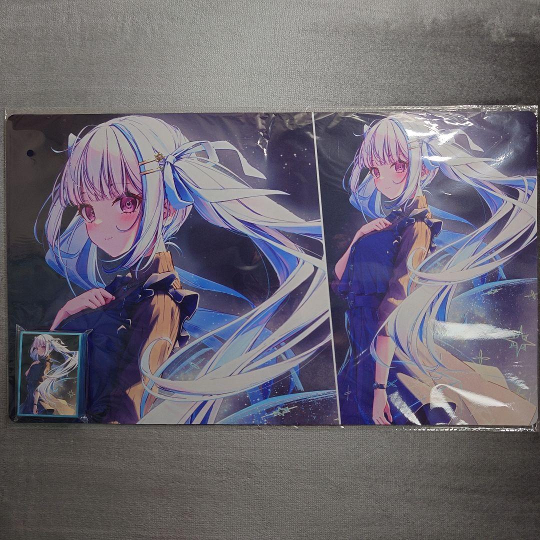 α1 にじさんじ 私服&ツインテール リゼ・ヘルエスタ スリーブ&プレイマット