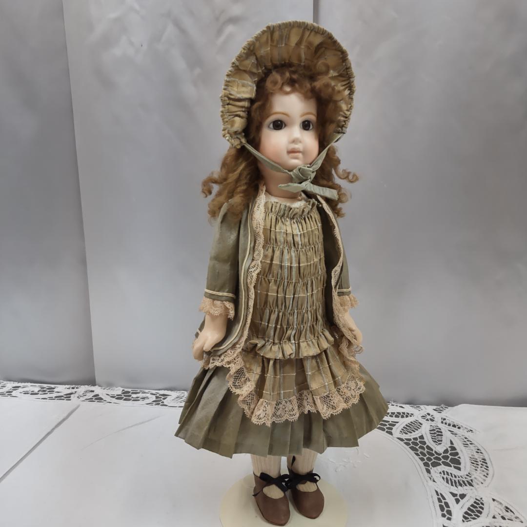 アンティークドール　リプロ　人形　ジュモー　海外作家　ビスクドール