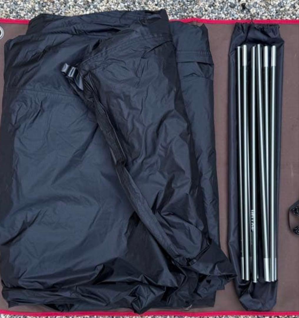 ヘロス　snail shelter 拡張ベスタビュール（ブラック）