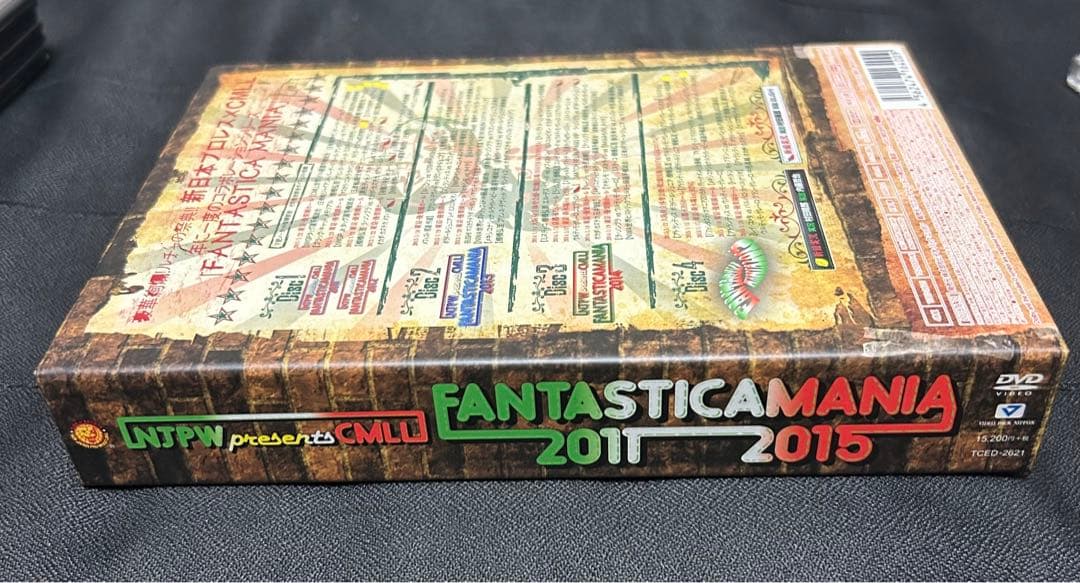 新日本プロレス ファンタスティカマニア DVDBOX 特典ステッカー おまけ付き