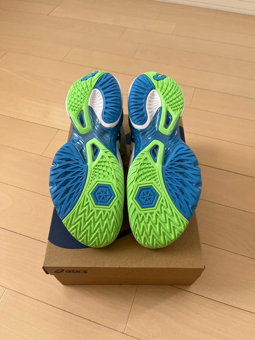 アシックス　バレーボールシューズ　メタライズ　26.5㎝　激レア