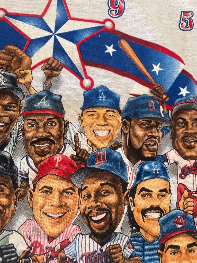 MLB 野茂英雄　1995年オールスターゲーム Tシャツ　希少タグ付き　Mサイズ