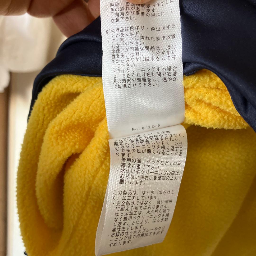 BEAMS GOLF ジャンパー Lサイズ イエロー/ネイビー