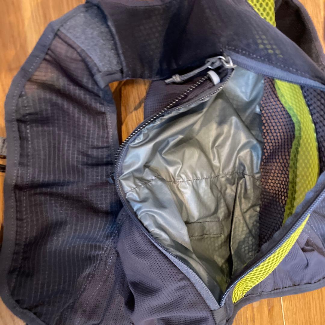 Paago works RUSH 5rランニングベスト グレー/ライム