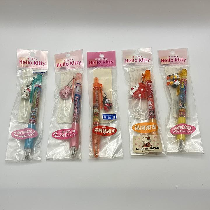【超希少/未開封49本】ご当地キティ ボールペン まとめ売り 平成レトロ 廃盤