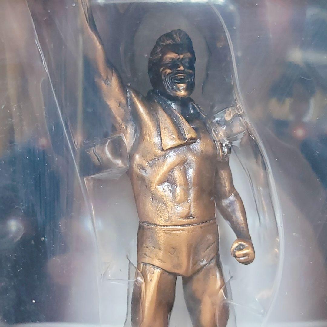 【希少・美品】アントニオ猪木　闘魂フィギュア　ブロンズ像　シリアルナンバー入り