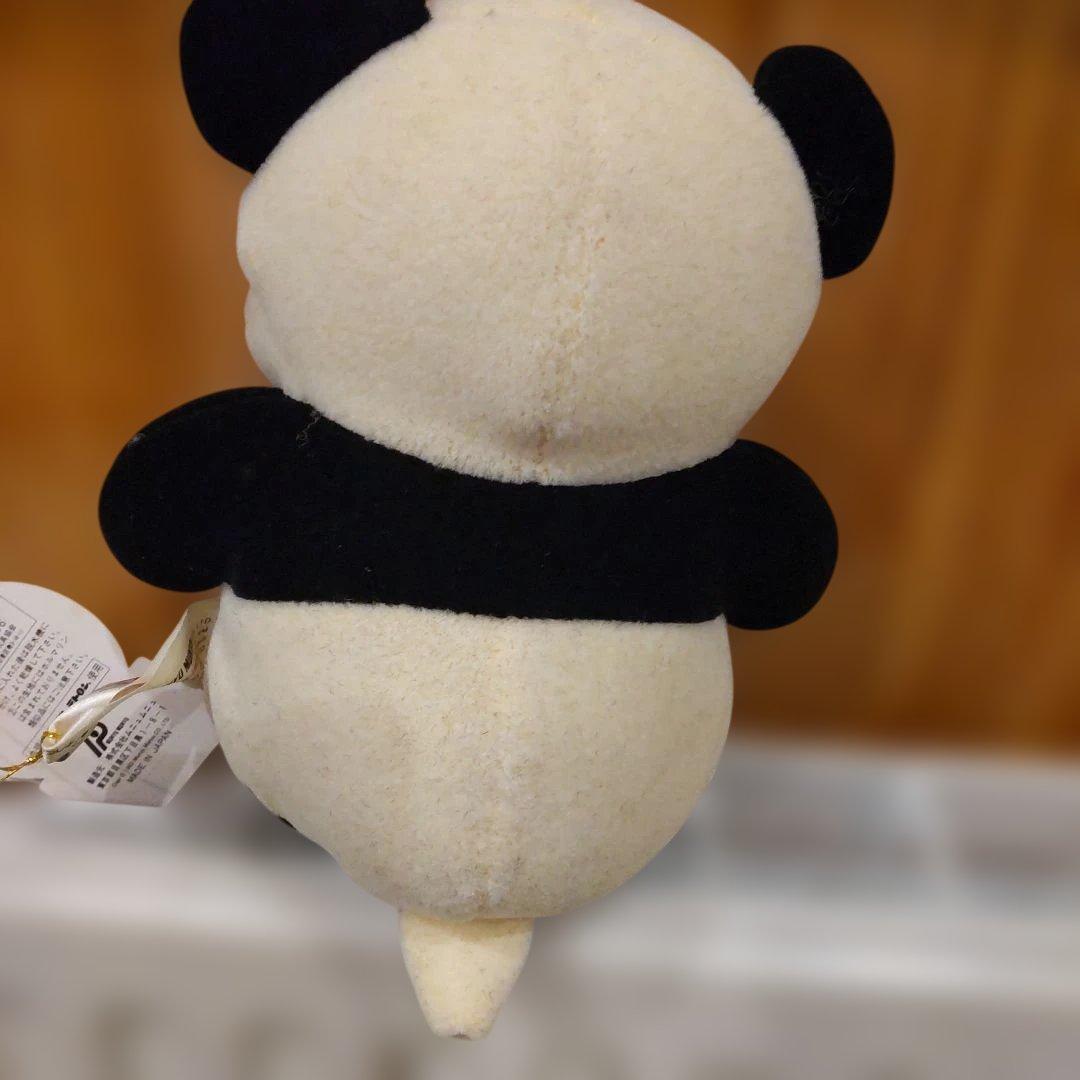 ムニュムニュ　パンダ　昭和レトロ　タグ付き　おふろもいっしょ
