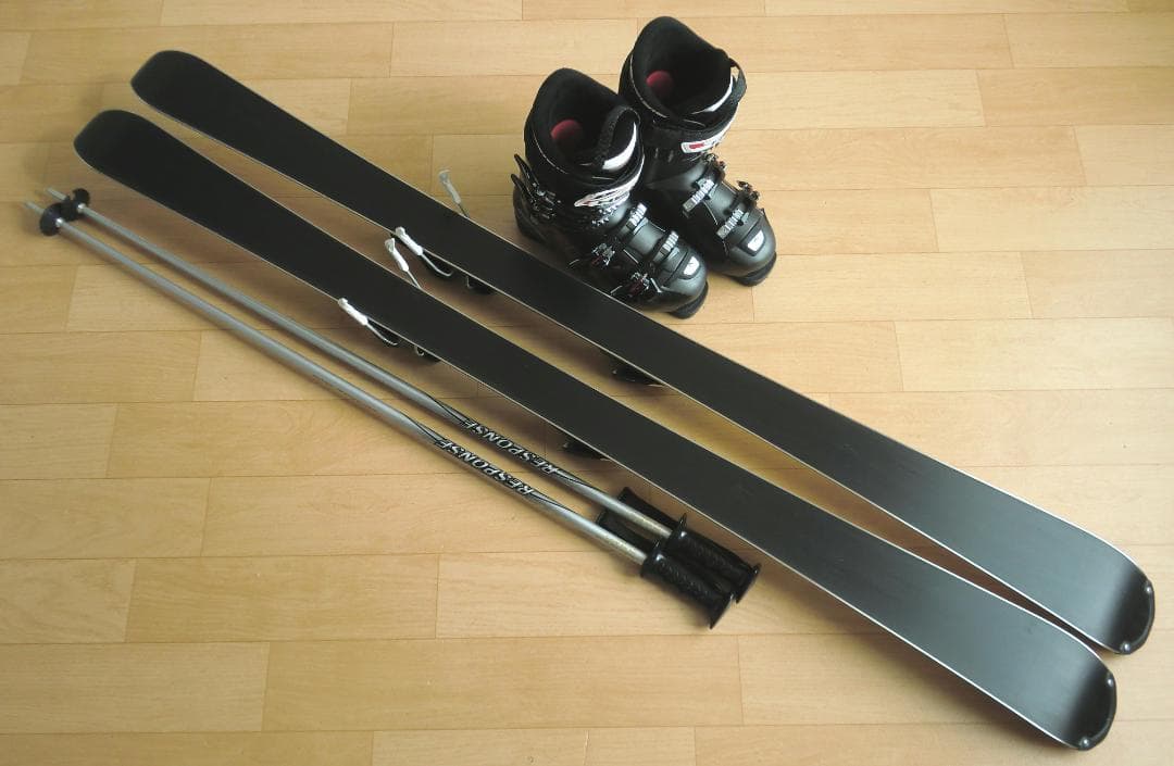 ■■送料無料■サロモン■メンズスキーセット■板162靴27-27.5■メンテ付■