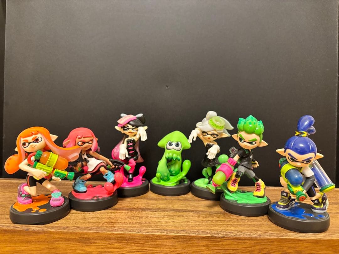 任天堂　amiibo スプラトゥーン　7体＋その他3体セット