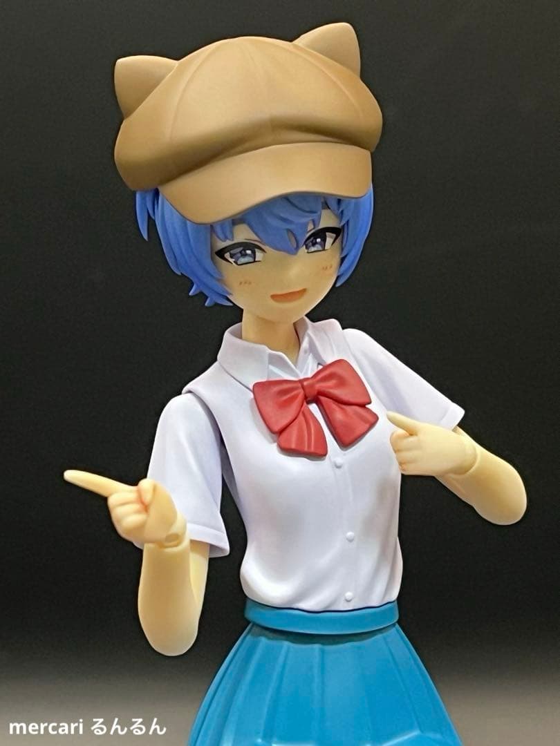 創彩少女庭園　虹村 映美　綾波レイカラーver＋モトコンポNERV塗装完成品