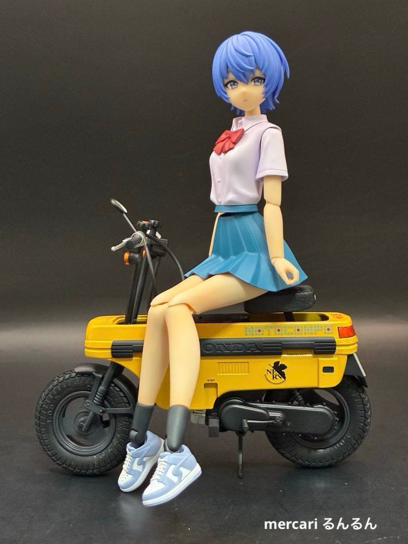 創彩少女庭園　虹村 映美　綾波レイカラーver＋モトコンポNERV塗装完成品