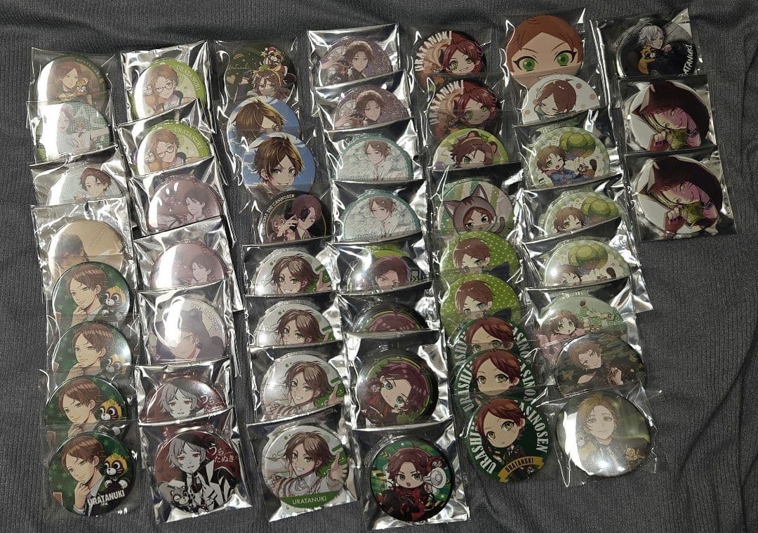 浦島坂田船 うらたぬき さん 缶バッジ