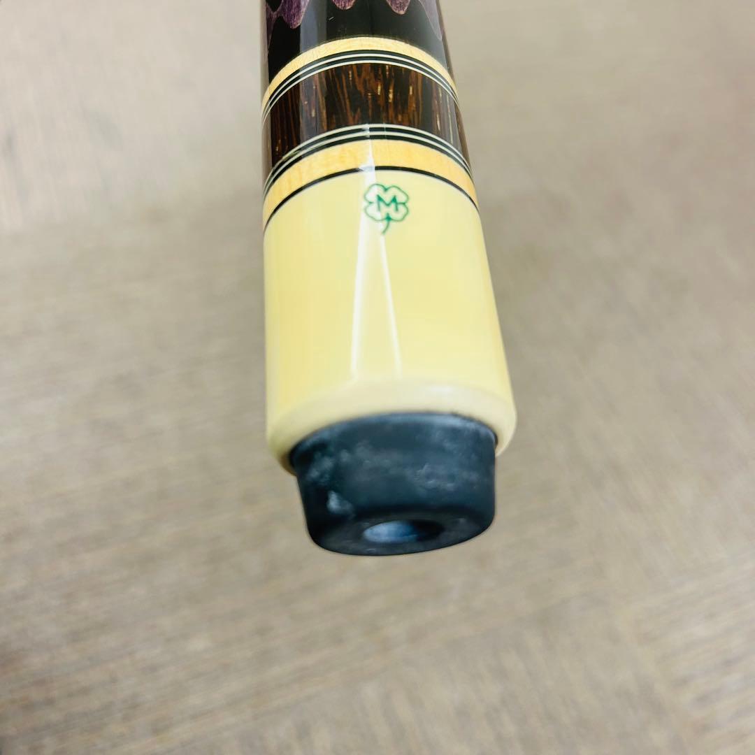 McDermott マクダーモット ビリヤードキュー USA製 ウッドインレイ