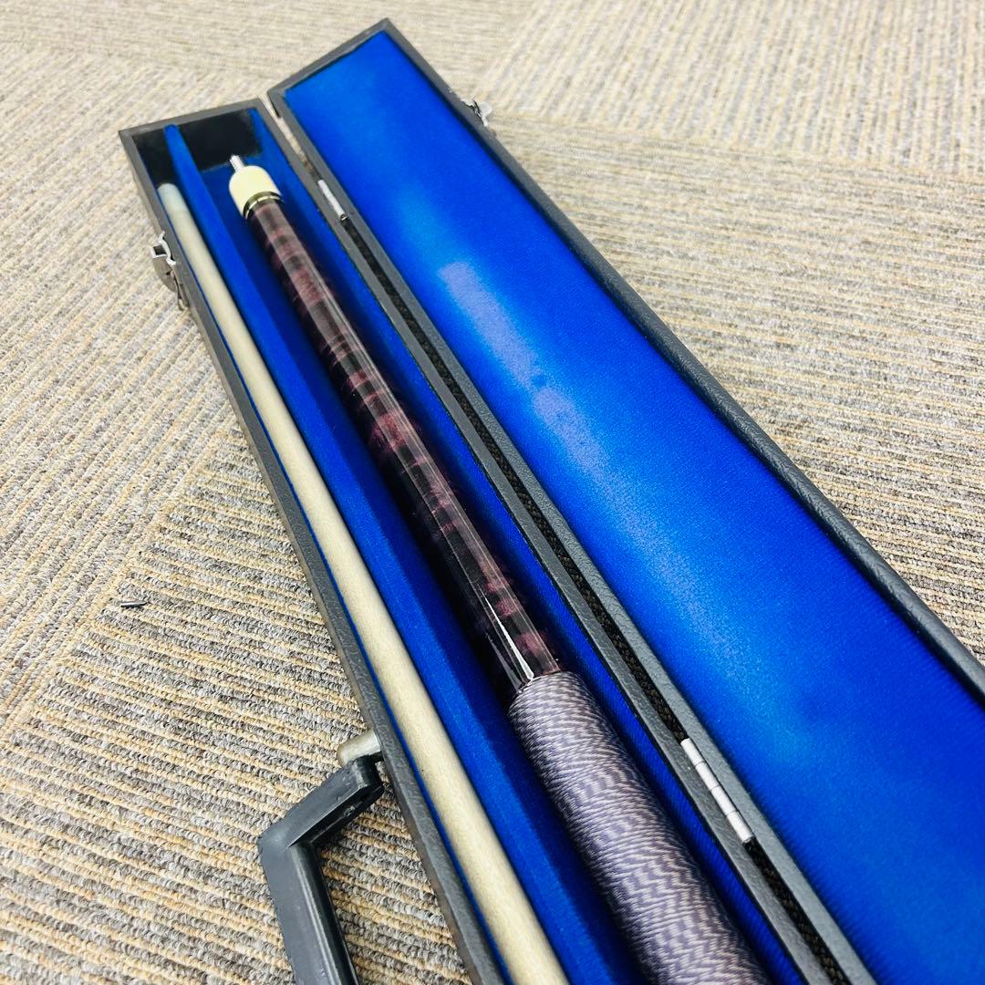 McDermott マクダーモット ビリヤードキュー USA製 ウッドインレイ