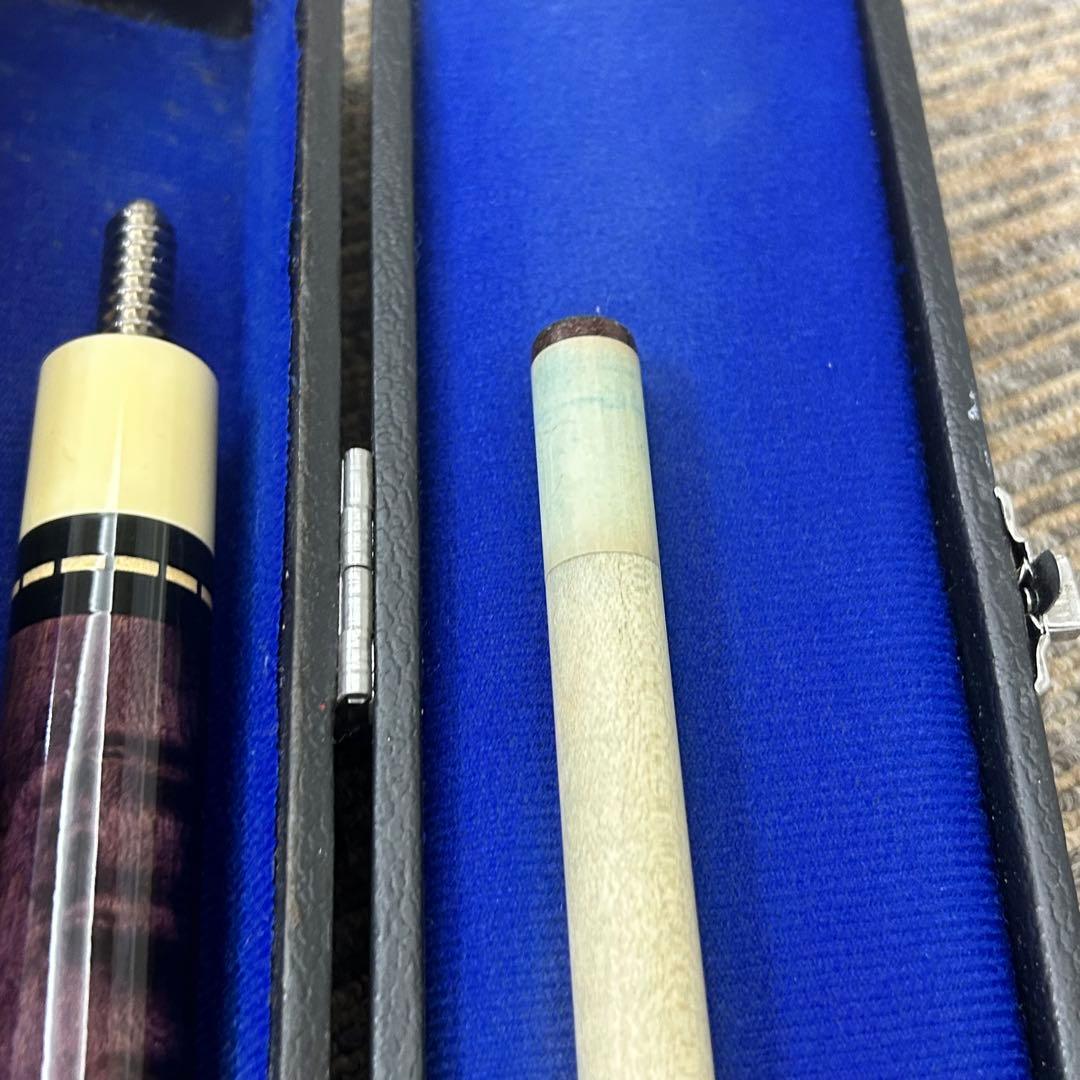 McDermott マクダーモット ビリヤードキュー USA製 ウッドインレイ