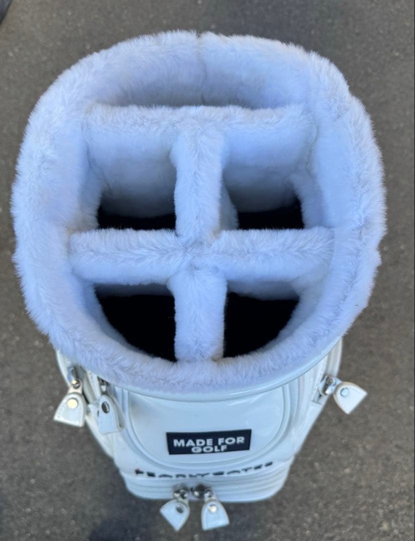 PEARLY GATES 30周年記念キャディバッグ ホワイト特典付き