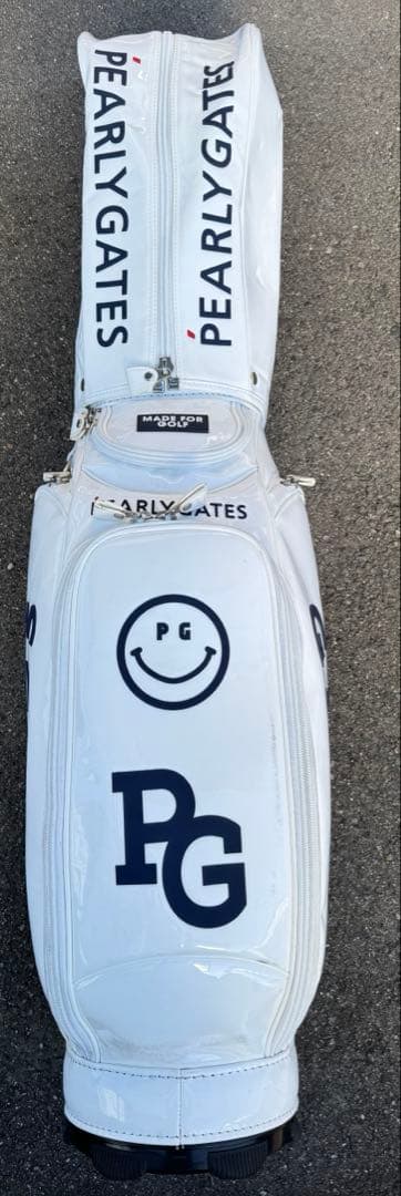 PEARLY GATES 30周年記念キャディバッグ ホワイト特典付き