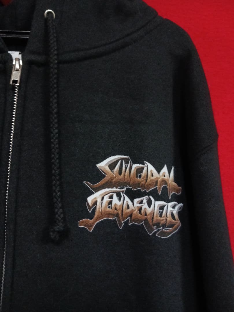 ハードコアパンクバンドSUICIDALTENDENCIESオフィシャルパーカー
