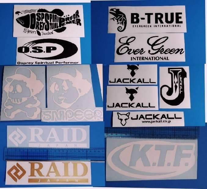 カッティングステッカー　オーダー見本