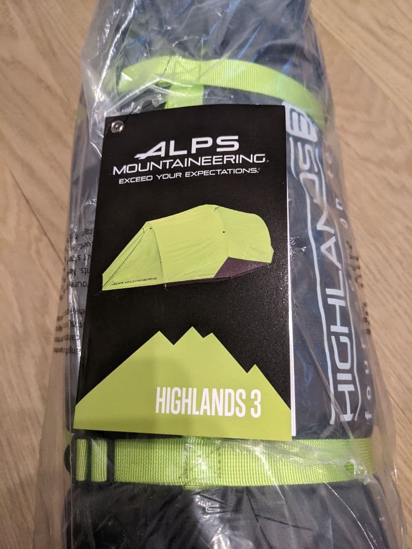 アルプス マウンテニアニング Highlands 3 4シーズンテント 冬用 雪
