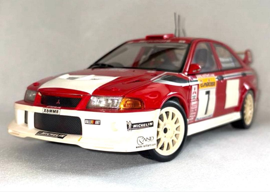 オートアート ランサーエボリューションⅥ ラリー仕様 1/18 ジャンク